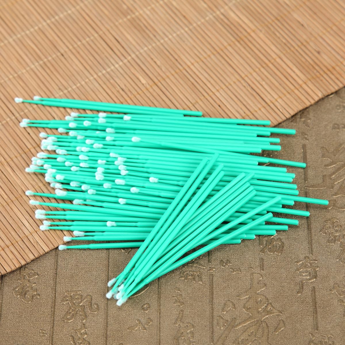 BinaryABC Vegetable Pollinator Tool Flower Pollination Brush Fruit Tree Pollinator Garden Pollinator Tools,100PCS (Green)