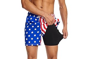 4th of July Mens Swim Trunks: Celebrate Independence Day in Patriotism and Style