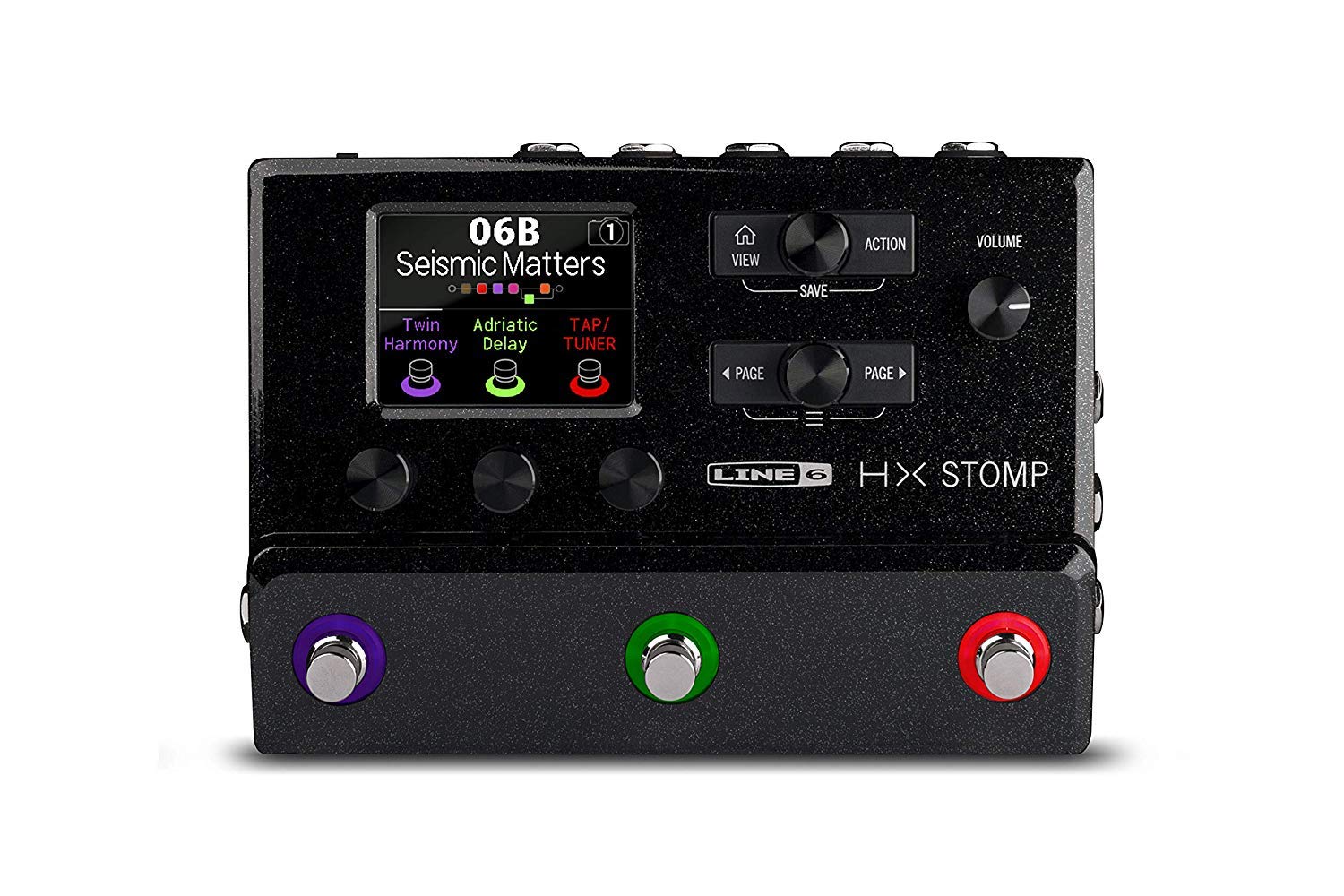Amazon.com: Line6 HX Stomp Multi-Effects Guitar Pedal (Black
