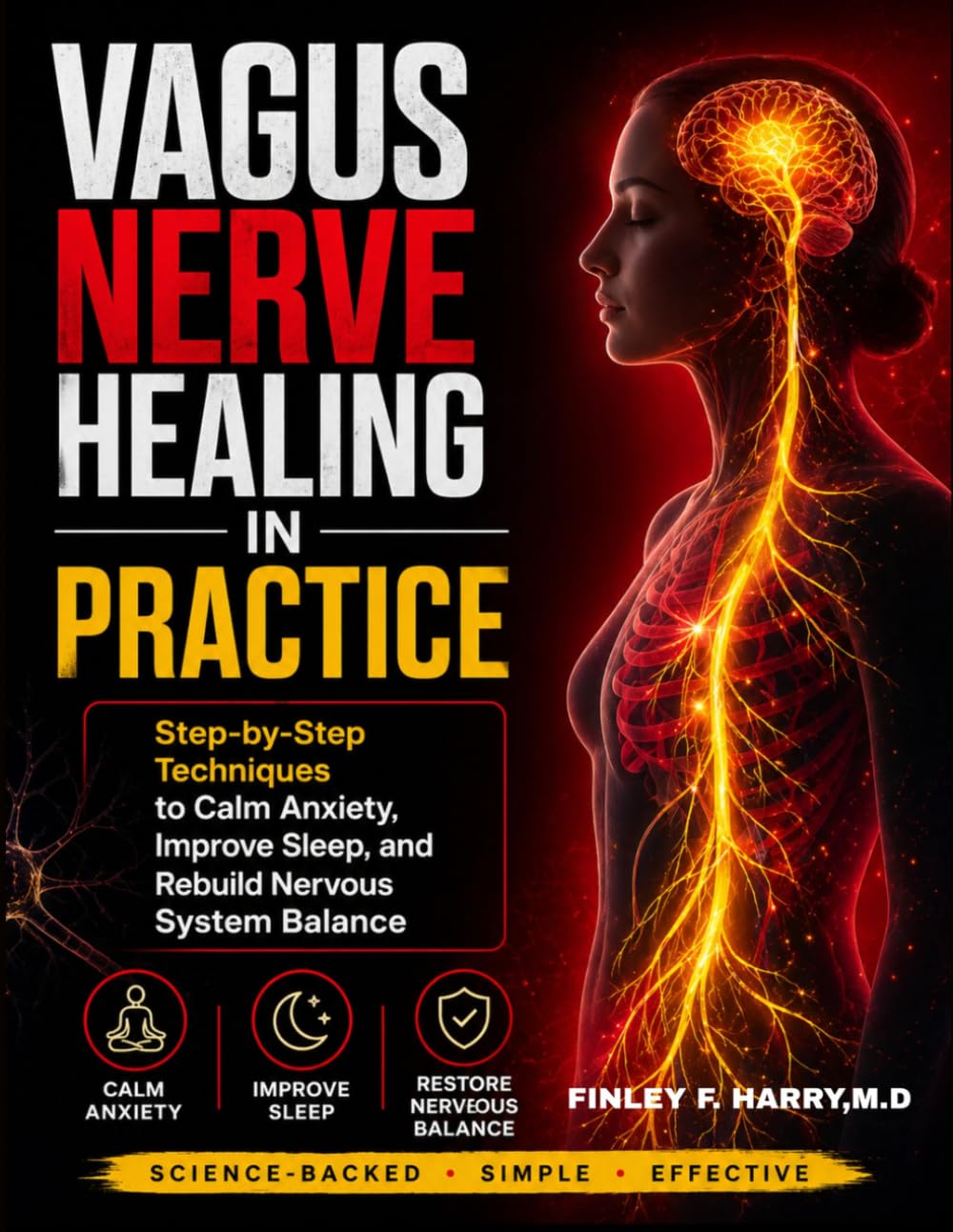 VAGUS NERVE HEALING IN PRACTICE: Step-by-Step Techniques to Calm Anxiety, Improve Sleep, and Rebuild Nervous System Balance
