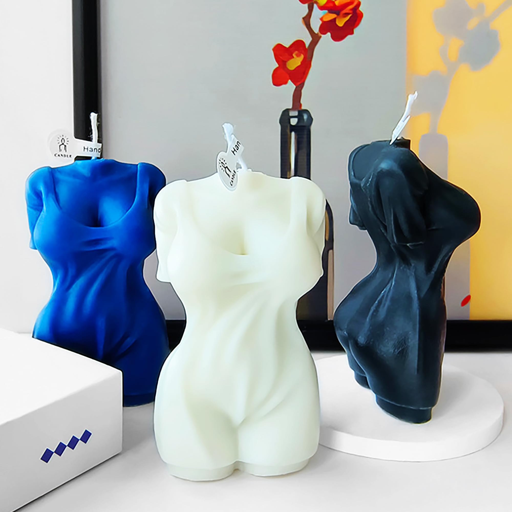 TOPYS Human Organ Body Silicone Resin Mold Candle Mold