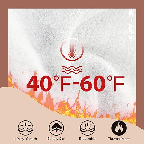 Miniatura 2 de Opuntia Paquete de 2 leggings de cintura alta con forro polar para mujer pantalones cálidos de invierno con control de abdomen para yoga senderismo