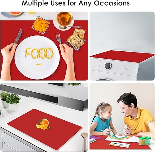 Miniatura 2 de Tapetes de silicona extra grandes para encimera de cocina, manteles individuales de silicona de grado alimenticio para niños, tapete de silicona