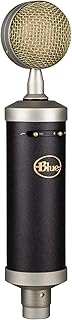 Blue Baby Bottle SL XLR Micrófono condensador para grabación y transmisión, Cápsula cardioide de gran diafragma, Soporte de amortiguador de choque y Estuche protector – Negro