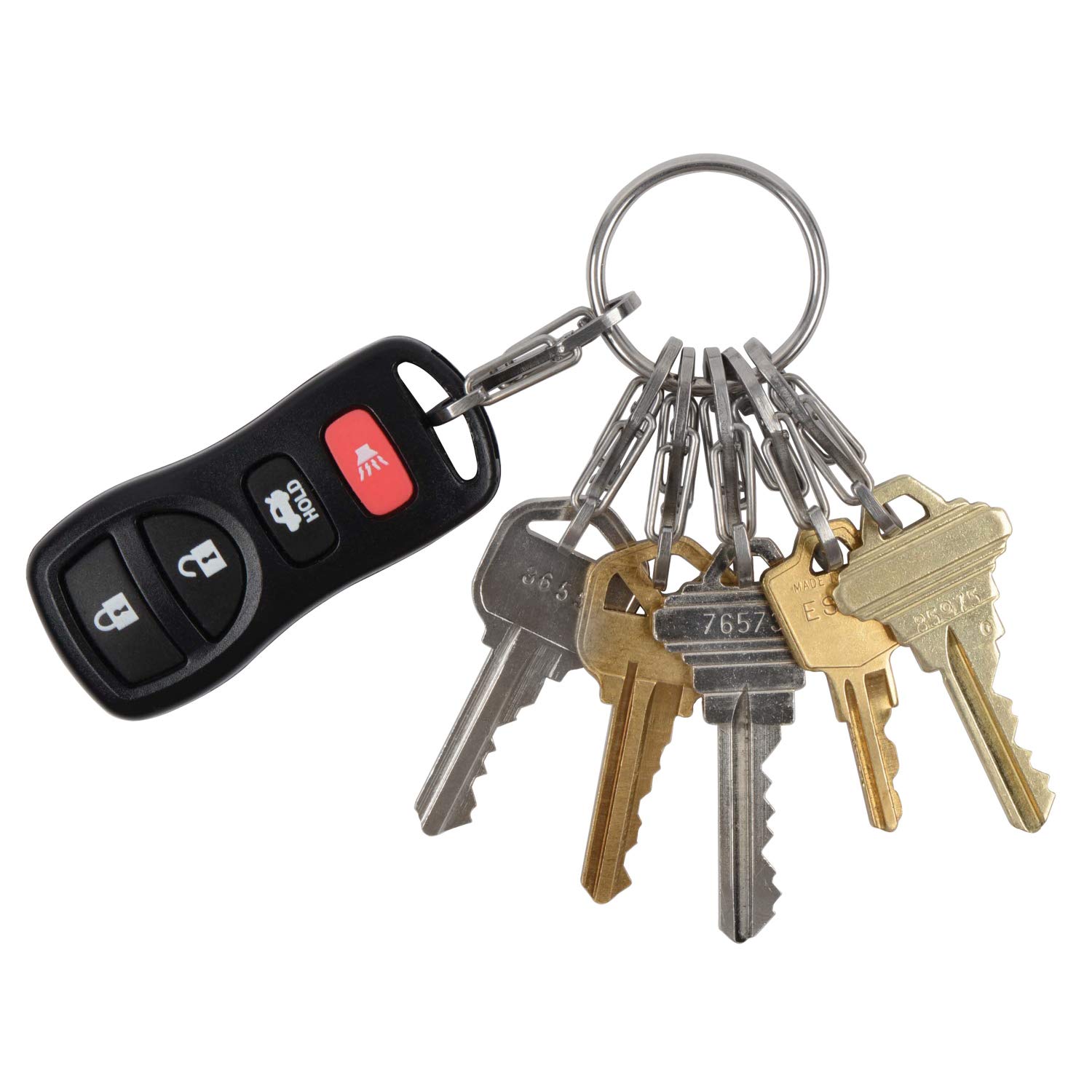 Nite IZE Key Ring Key Chain Pendentif Mini Carabiner Snap Hook Organiser