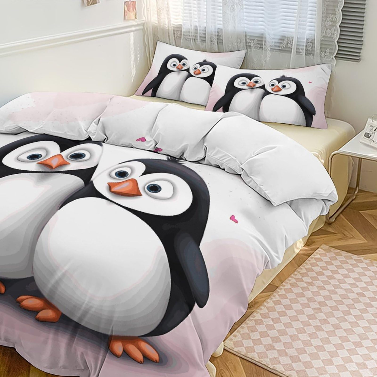 Housse de couette pour grand lit idéale pour transformer votre chambre en suite