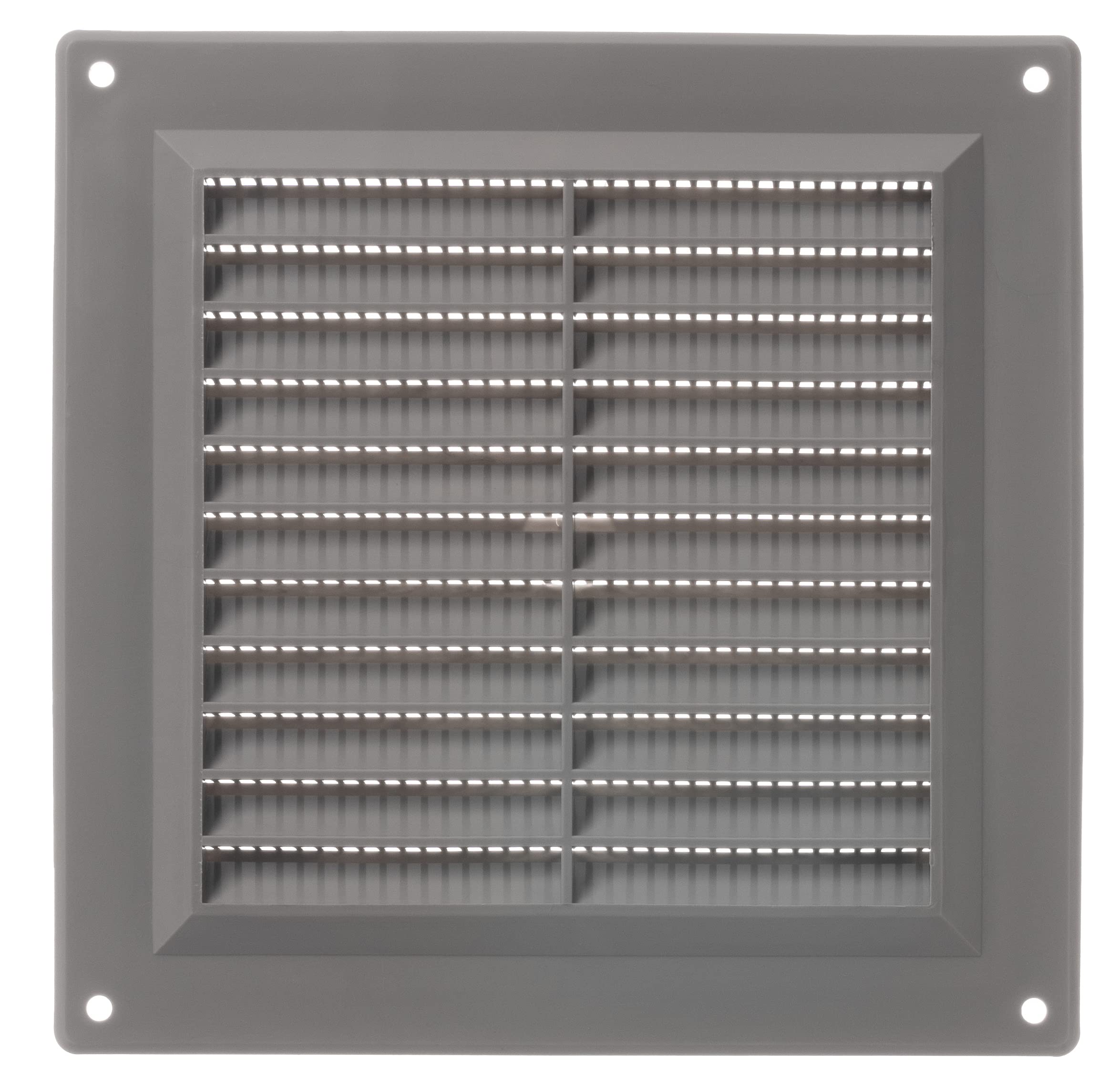 LIRAST 150x150mm / 6x6 inch Grey Plastic Ventilation Grille - Air Vent Cover - Image 3