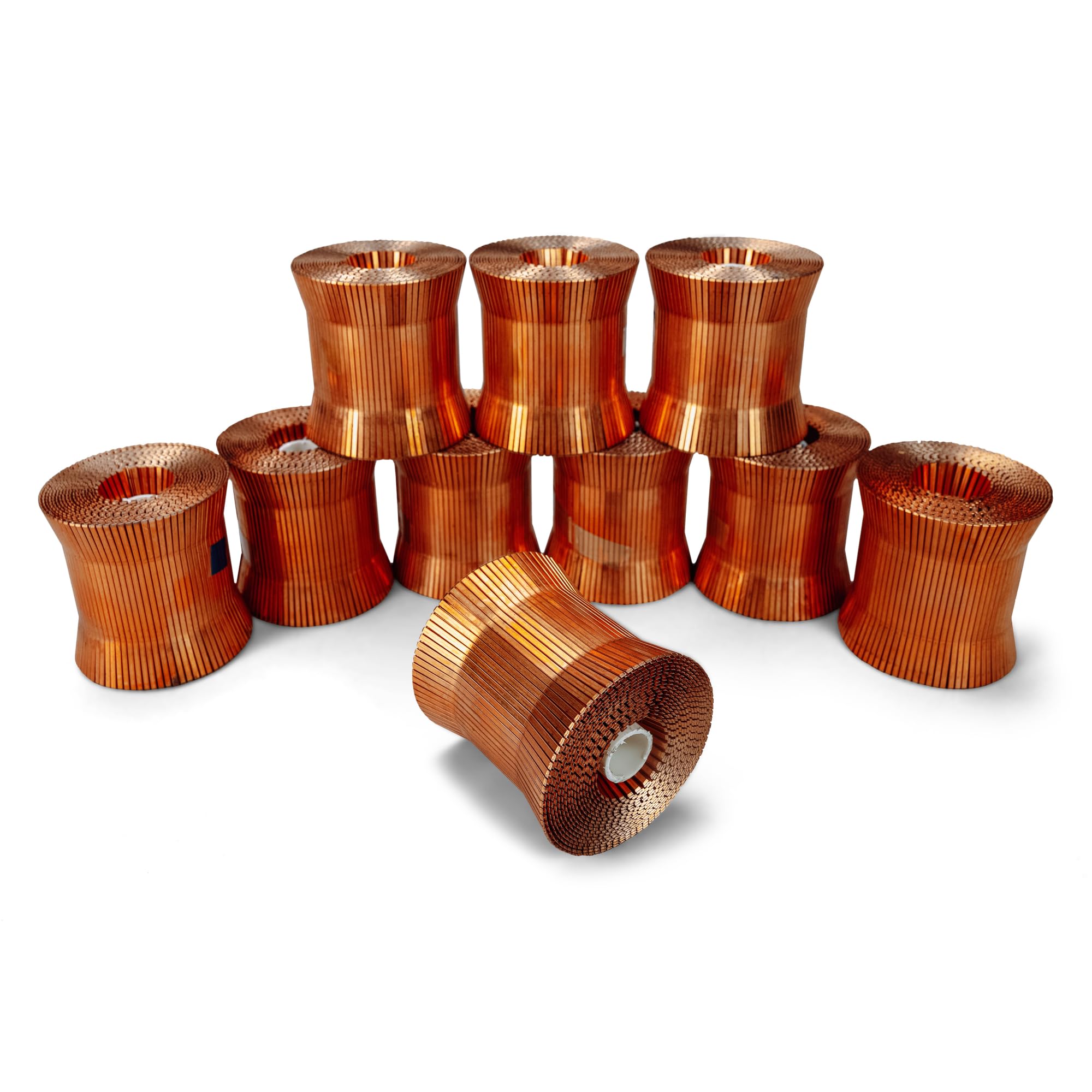 Rollo de grapas resistente para RAIN-19-RR, 1 1/4 x 3/4 x 0.08 pulgadas (10 cajas, 10000 piezas) - Grapas para grapadora industrial resistente - Grapas resistentes para pistola grapadora - Caja de