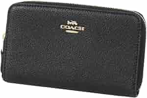Amazon | コーチ 財布 二つ折り財布 C4124 IMBLK ラウンドジップ