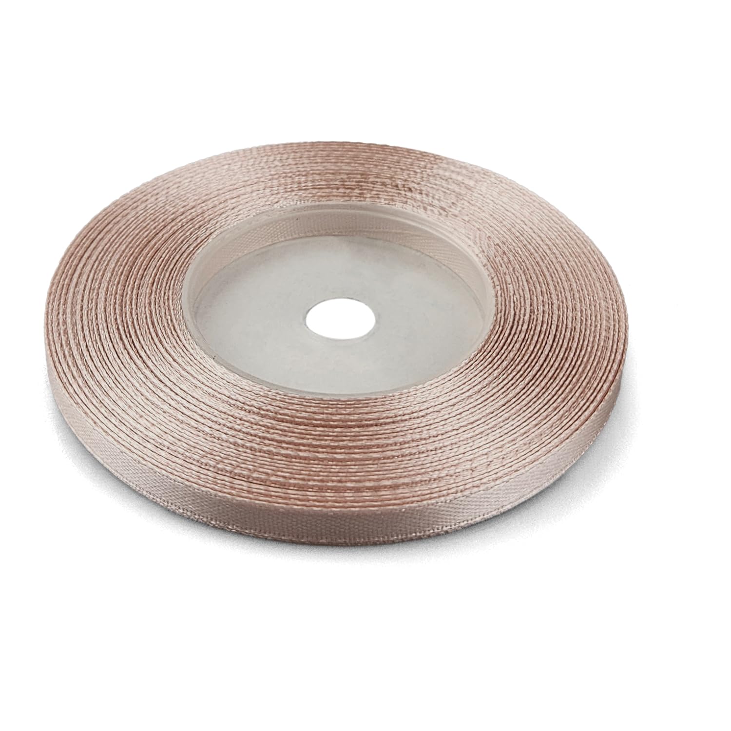 Nastro In Raso Satinato Netuno Rosa Sporco - 12 Mm X 32 Metri, Per Bomboniere, Regali E Decorazioni Fai Da Te