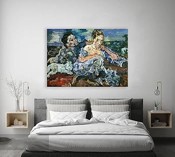 Oskar Kokoschka、Flowers、希少な額装用画集より、新品額装付 小絲源太郎、「花」、希少な額装用画集より、新品高級額装付