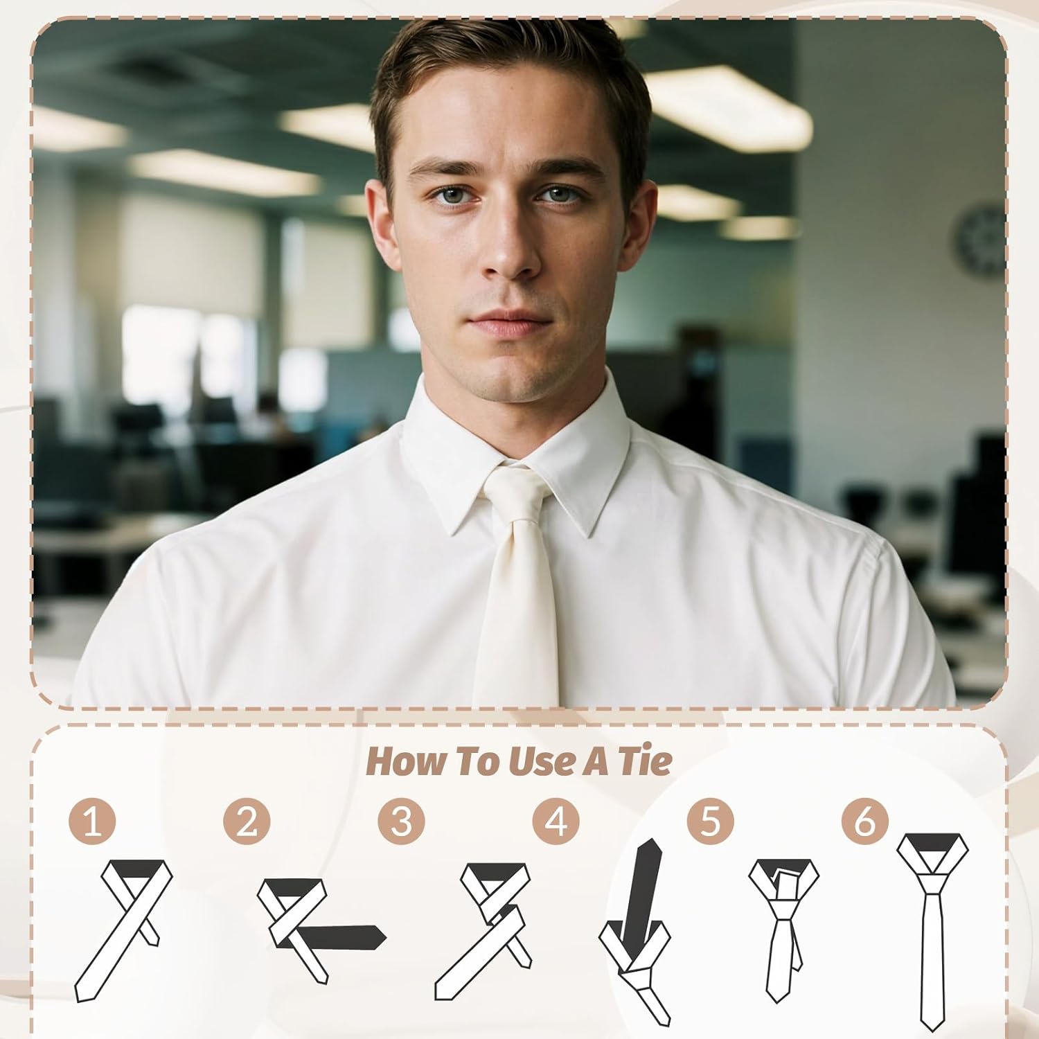 24 Pcs Sublimation Ties, Heat Transfer Blank Polyester Fabric Neckties Custom DIY Tie for Wedding Party Events - White