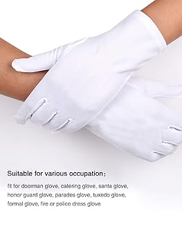 Amazon.com: Sumind 4 Pairs Adult Uniform Gloves Spandex