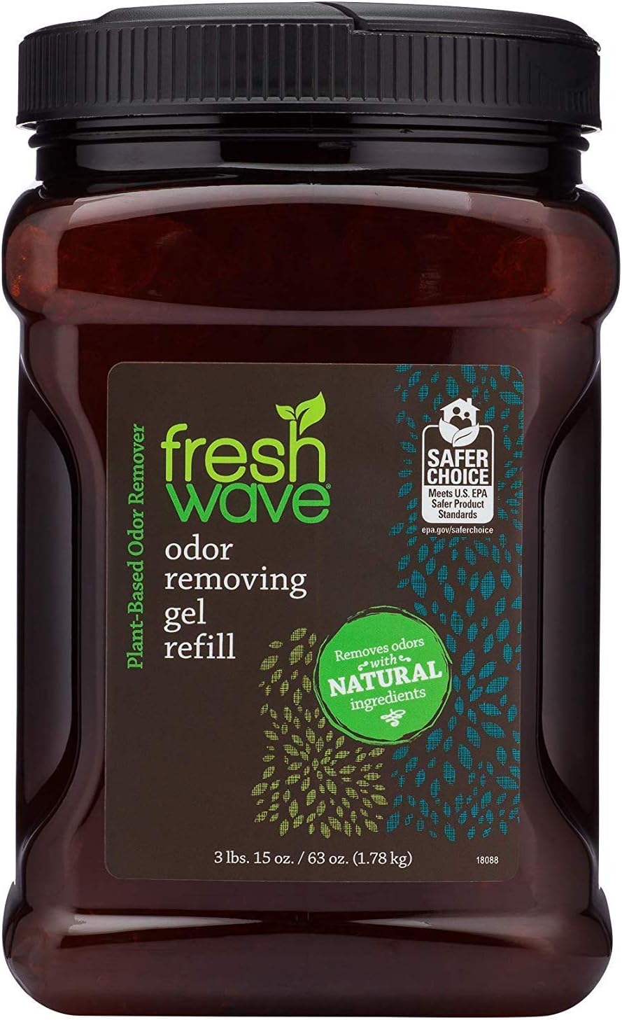 Fresh WaveOdor Removing Gel Refill, 3 lbs. 15 oz. (63 oz.)U.S. EPA Safer Choice