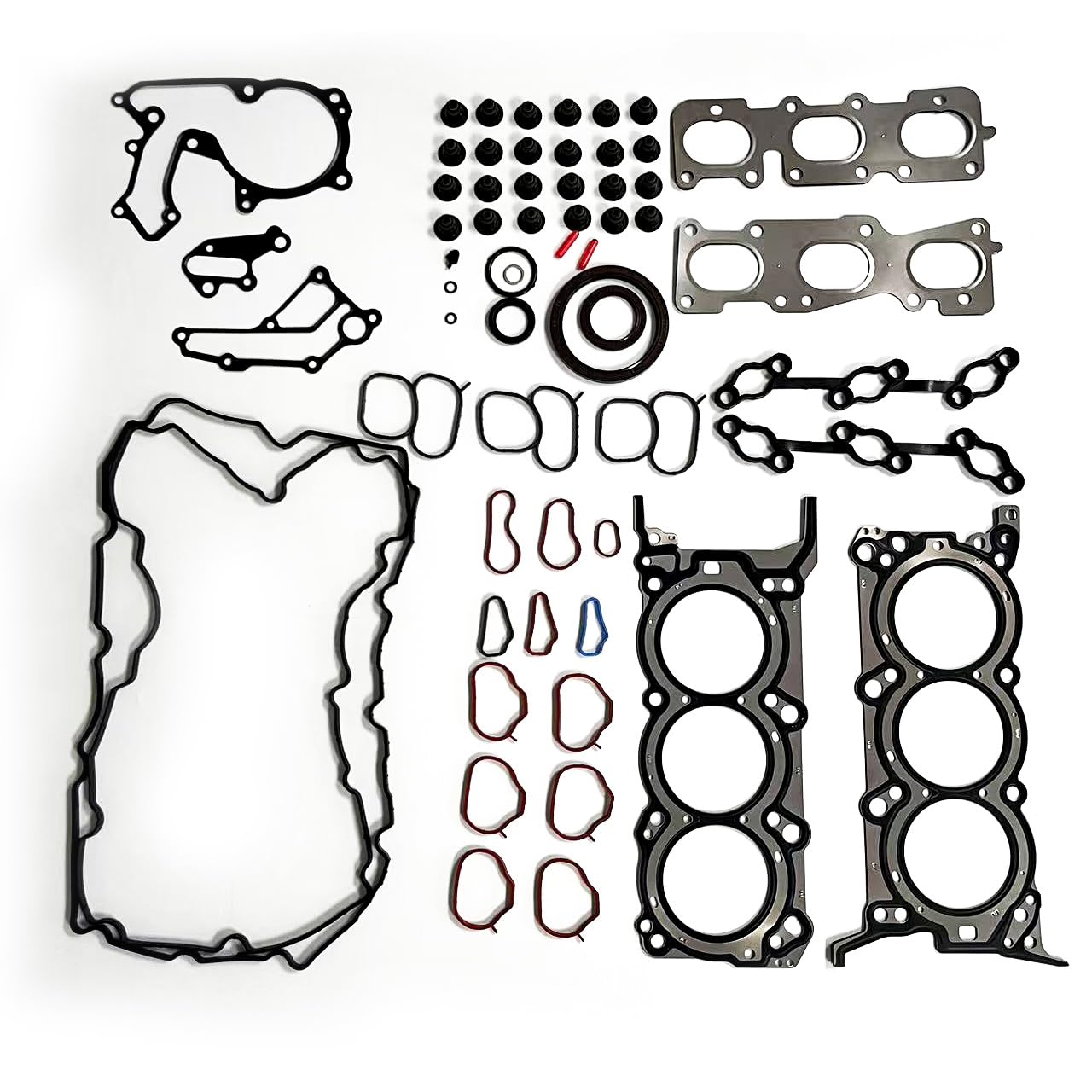 223113CGA0 MLS Full Head Gasket Set Engine Cylinder Gasket Kit Compatible with Kia Sorento Sedona Hyundai Santa Fe 3.3L V6 2010-2023 Replace# 223113CGA5, 223113CGB0, 223113L150, 223113L100