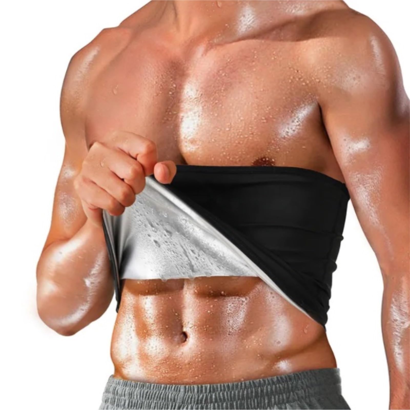 Ceinture de Sudation Ceinture De Sudation Thermique Pour La Taille, Corset, Modelage Du Ventre, Brûle Les Graisses, Fitness Ceinture Abdominale