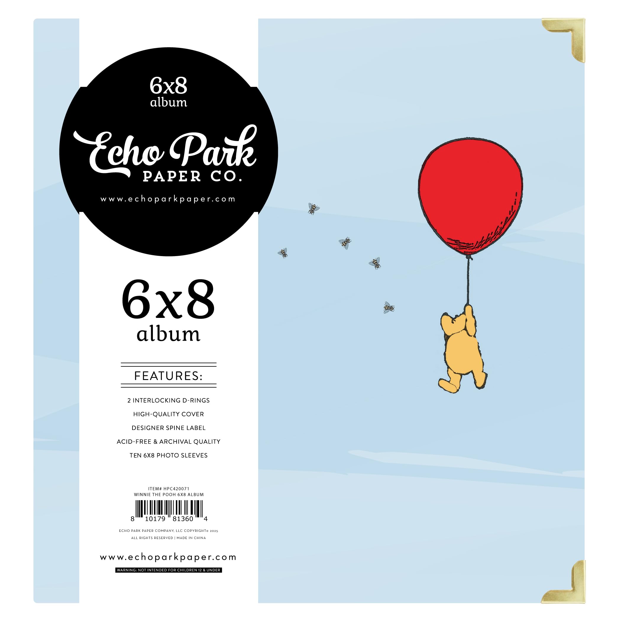 Winnie The Pooh 6X8 Album - SHIPPING MARCH