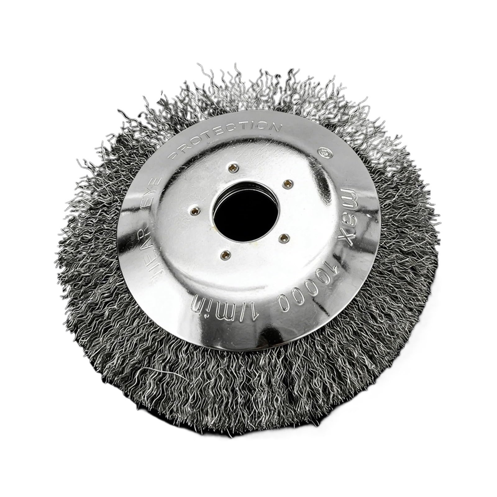 Genérico Cabezal de Corte, Compatible con TSES, Accesorio de Repuesto for desbrozadora de Rueda de Alambre de Acero(8inch-20cm)
