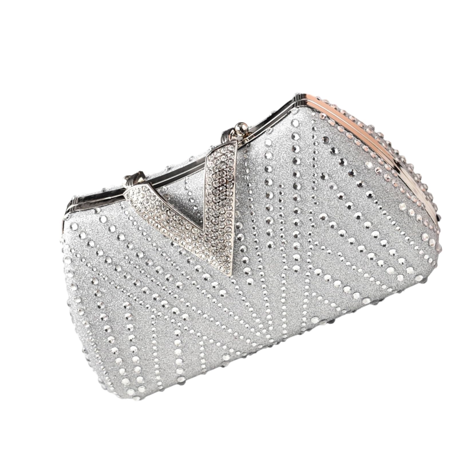 BWANGIAO Glitters Purse for Women Evening Bag Sparkly Wedding Handbag Shoulder Bag for Bridal Party Prom