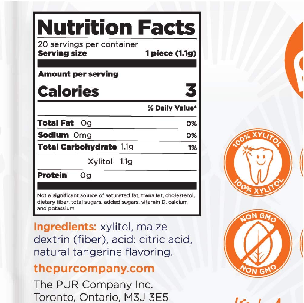 Buy PUR Mints Sugar Free Mints with Xylitol, Aspartame Free + Gluten