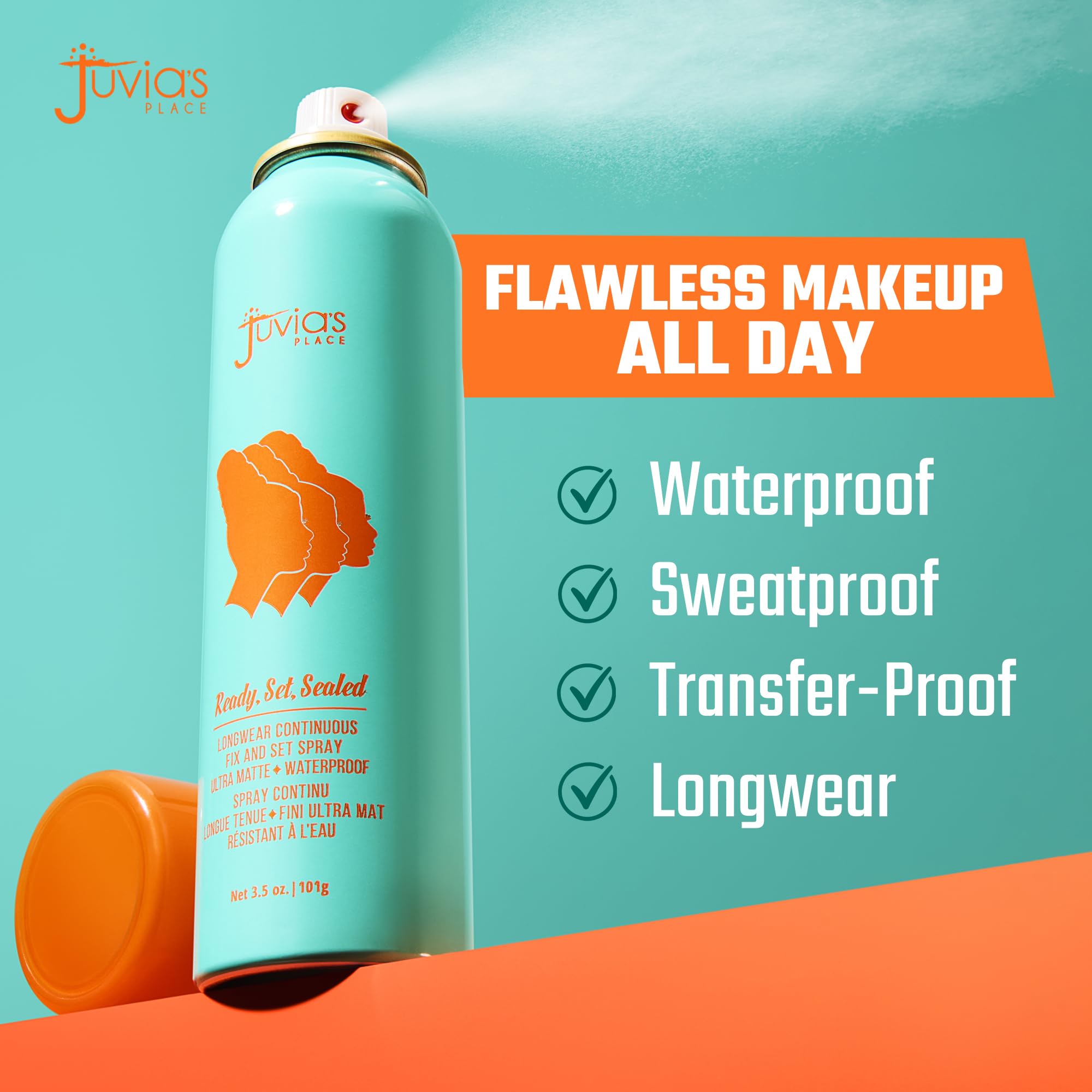 Juvia's Place Ready Set Sealed Ultra Matte Setting Spray