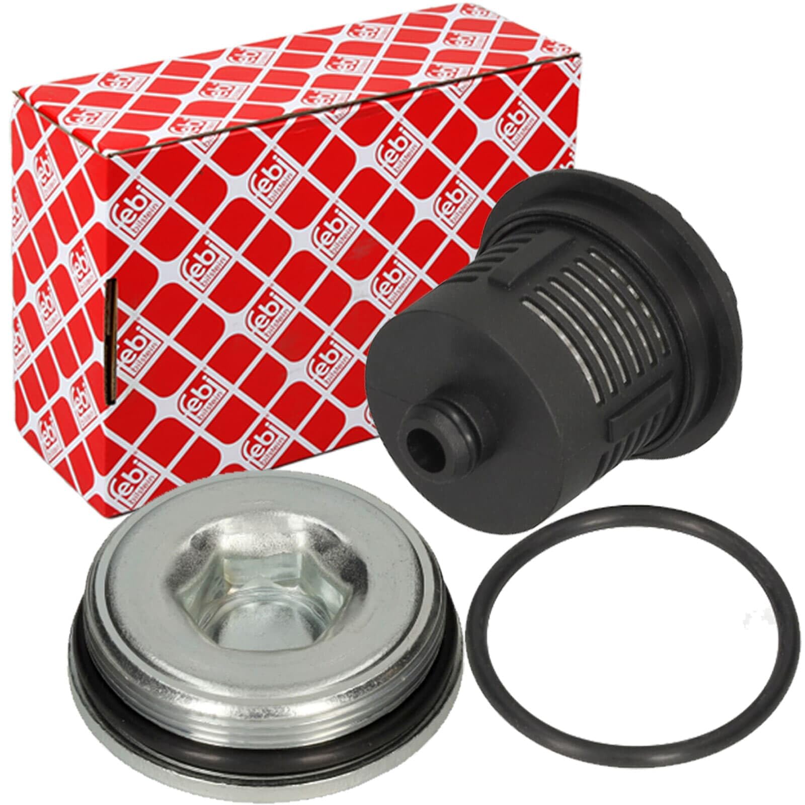 FEBI BILSTEIN Filtro idraulico, frizione a lamelle-quattro ruote motrici 180085 Compatibile con: AUDI A3, A3 Sportback, TT, TT Roadster, SEAT ALTEA XL, SKODA OCTAVIA II Combi, VW CALIFORNIA T5 Camper