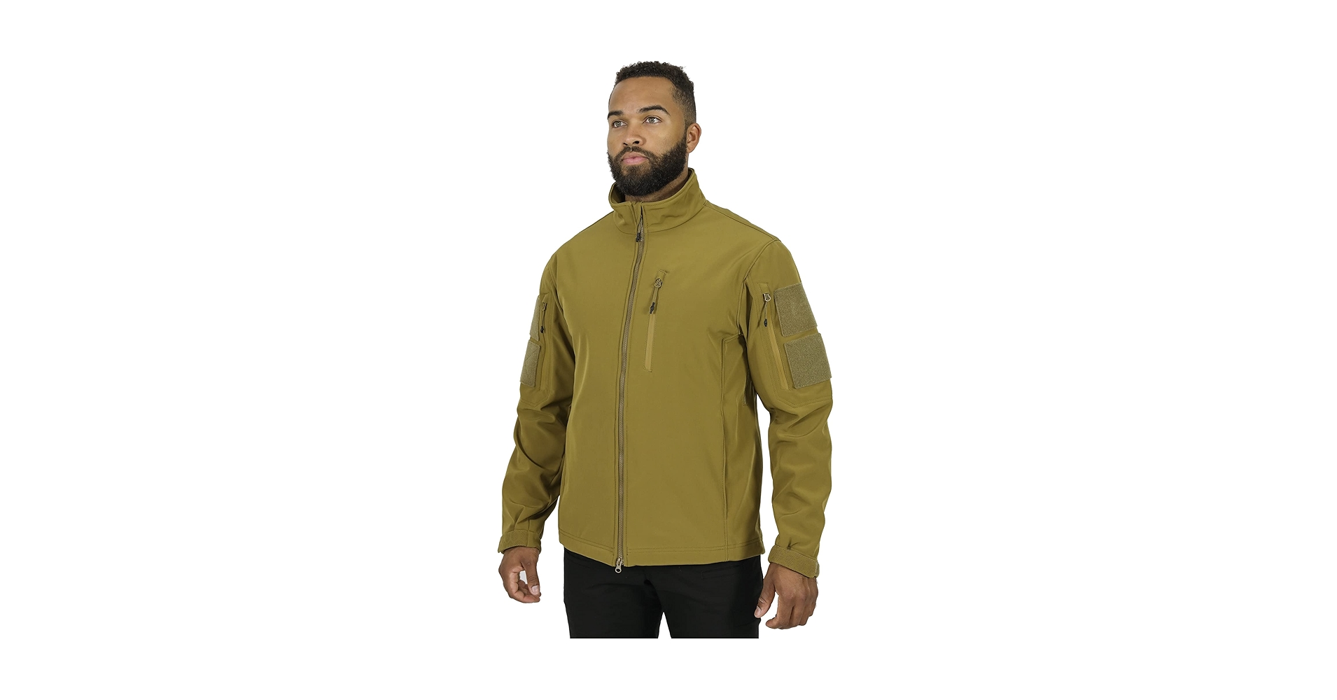 MISSION MADE Soft Shell Jacket Military Tactical for Men (US