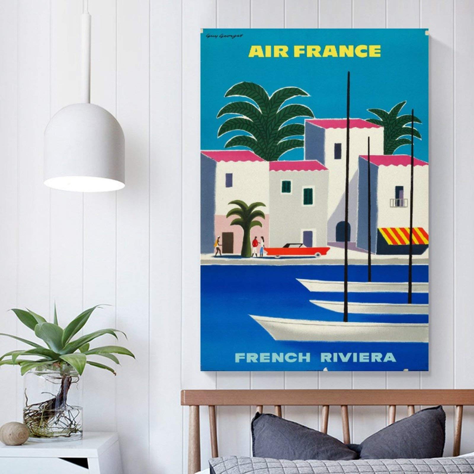 the FRENCH RIVIERA Rf102 - POSTER HQ 40x60cm d'une AFFICHE