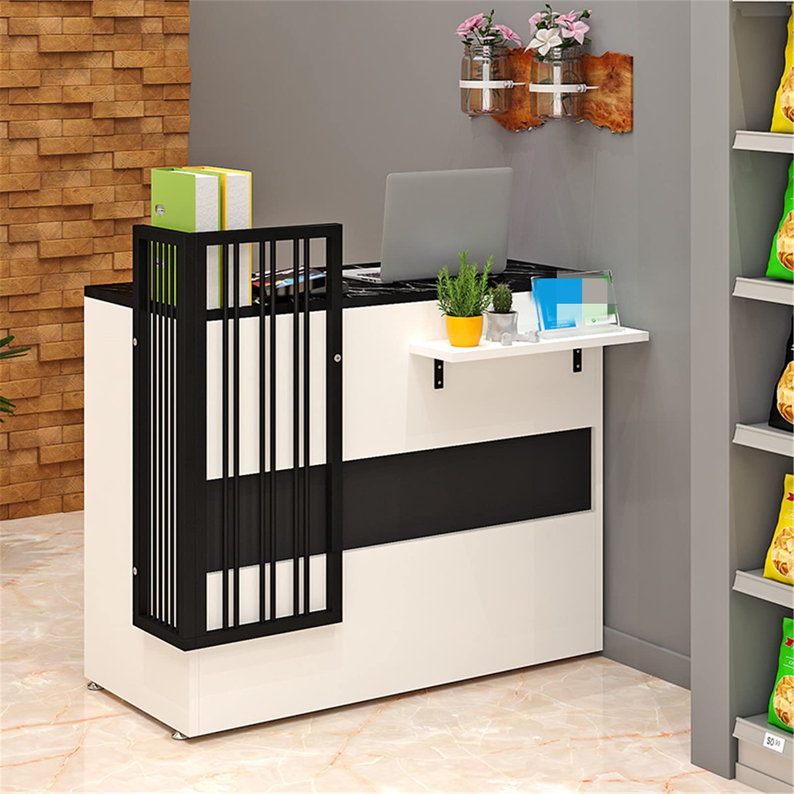 レジカウンター/バーカウンター Amazon | レジカウンター スーパーショップスモールバーカウンター