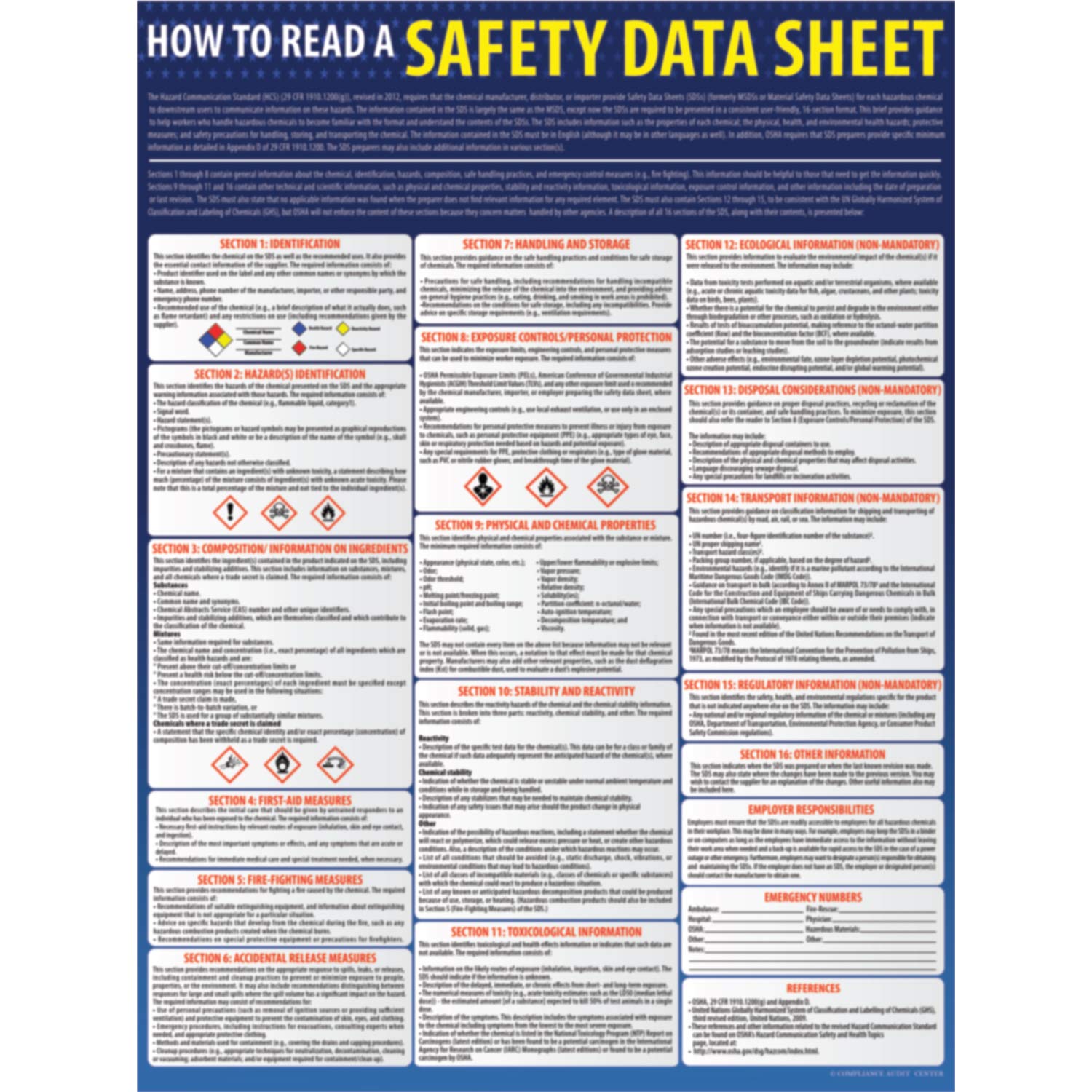 how-to-read-a-safety-data-sheet-sds-poster-18-x-24-amazon-in