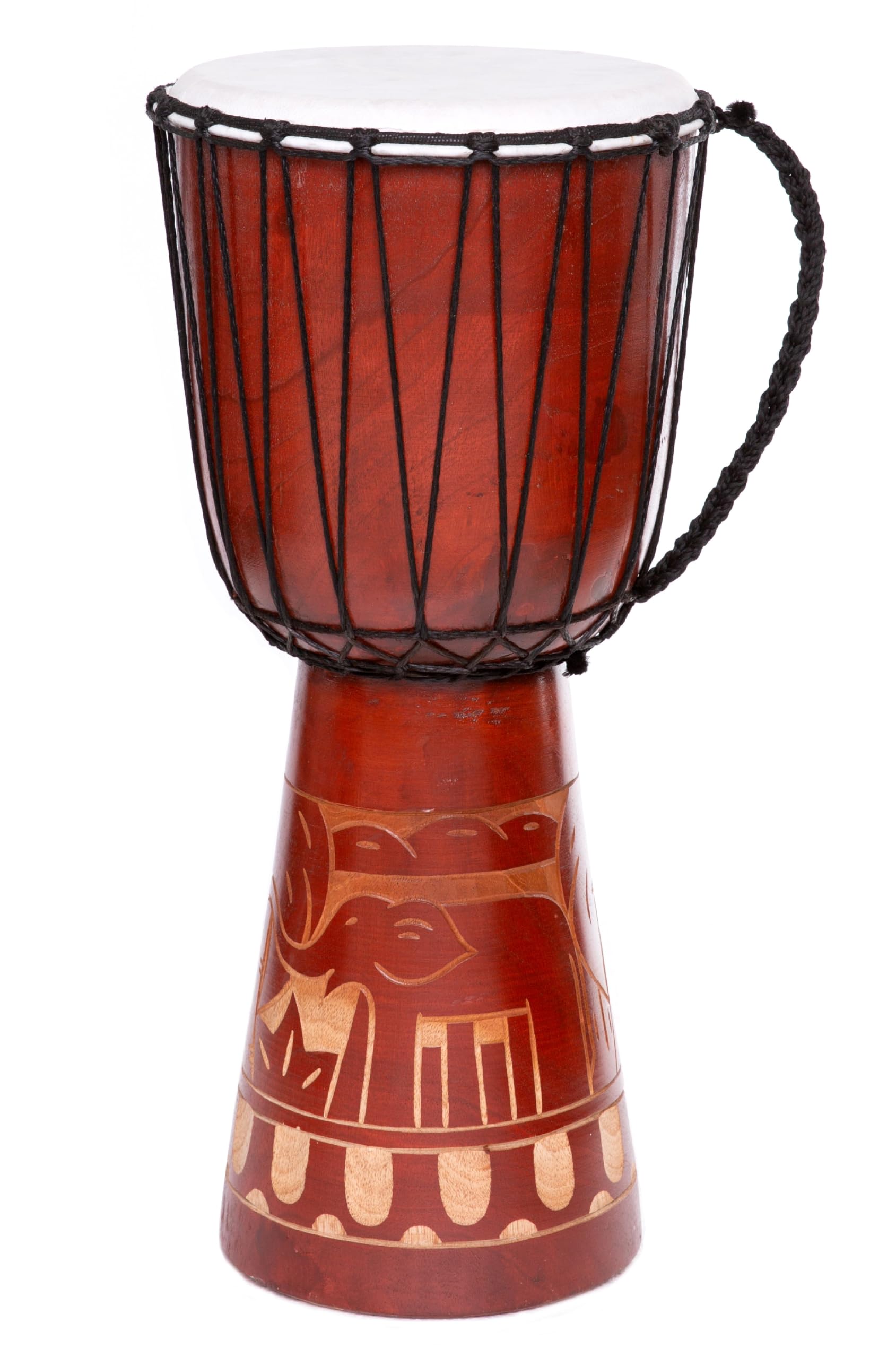 50cm Djembe Tambor Bongo Yembe Tromel Elefante A2