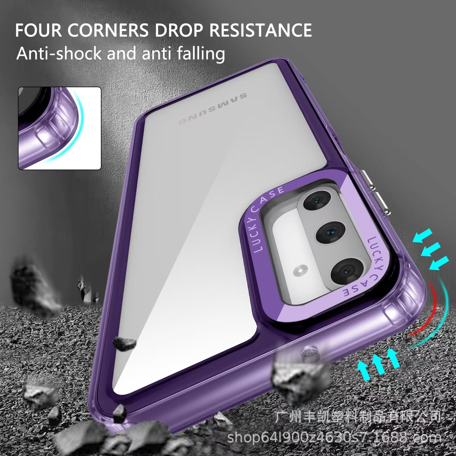 YSONCHAN Coque Transparente Pour OPPO Realme C53 4G