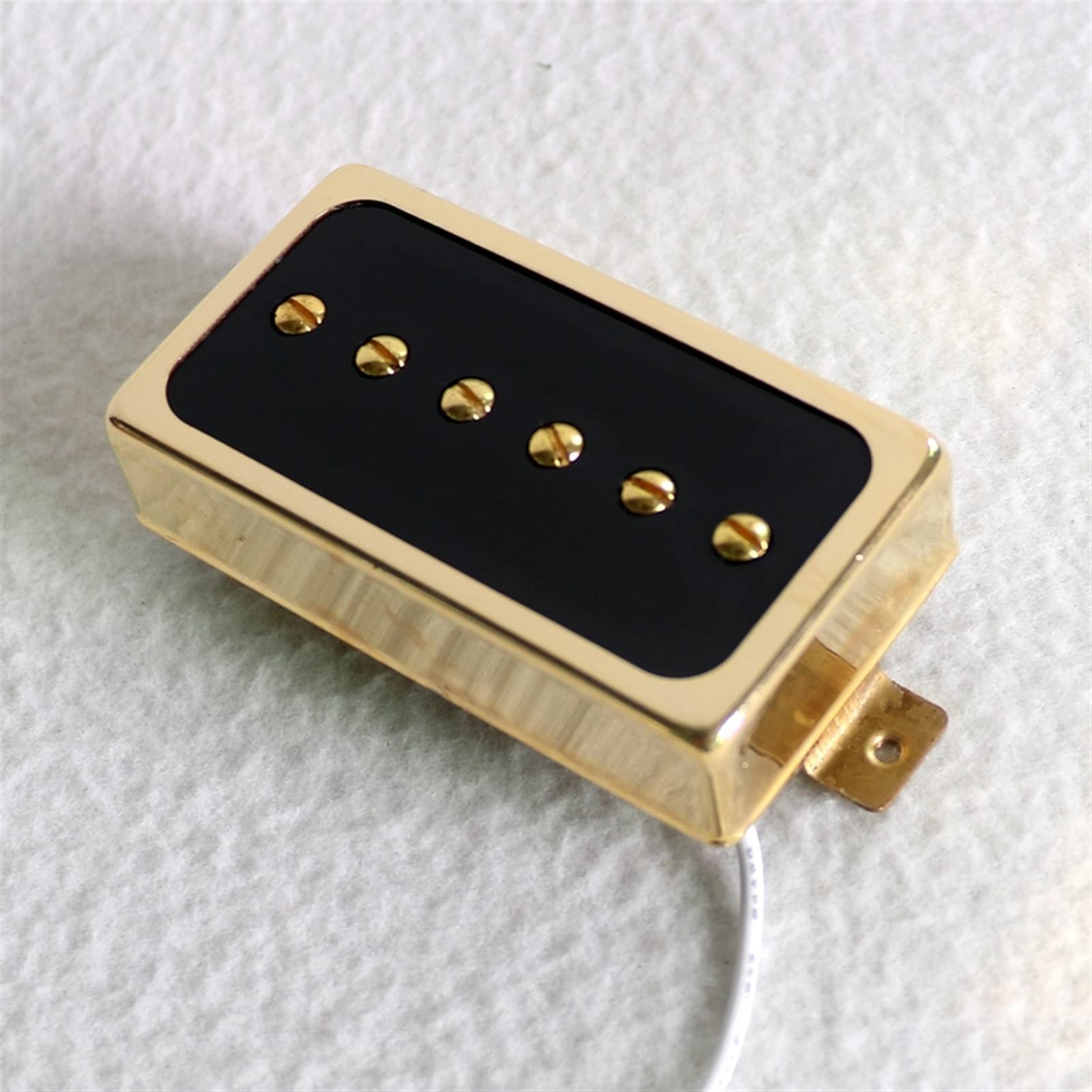 Humbuckers Pickups De Guitarra Alnico P90 Pickups De Guitarra Humbucker con Anillos para LP (Color : 1set)