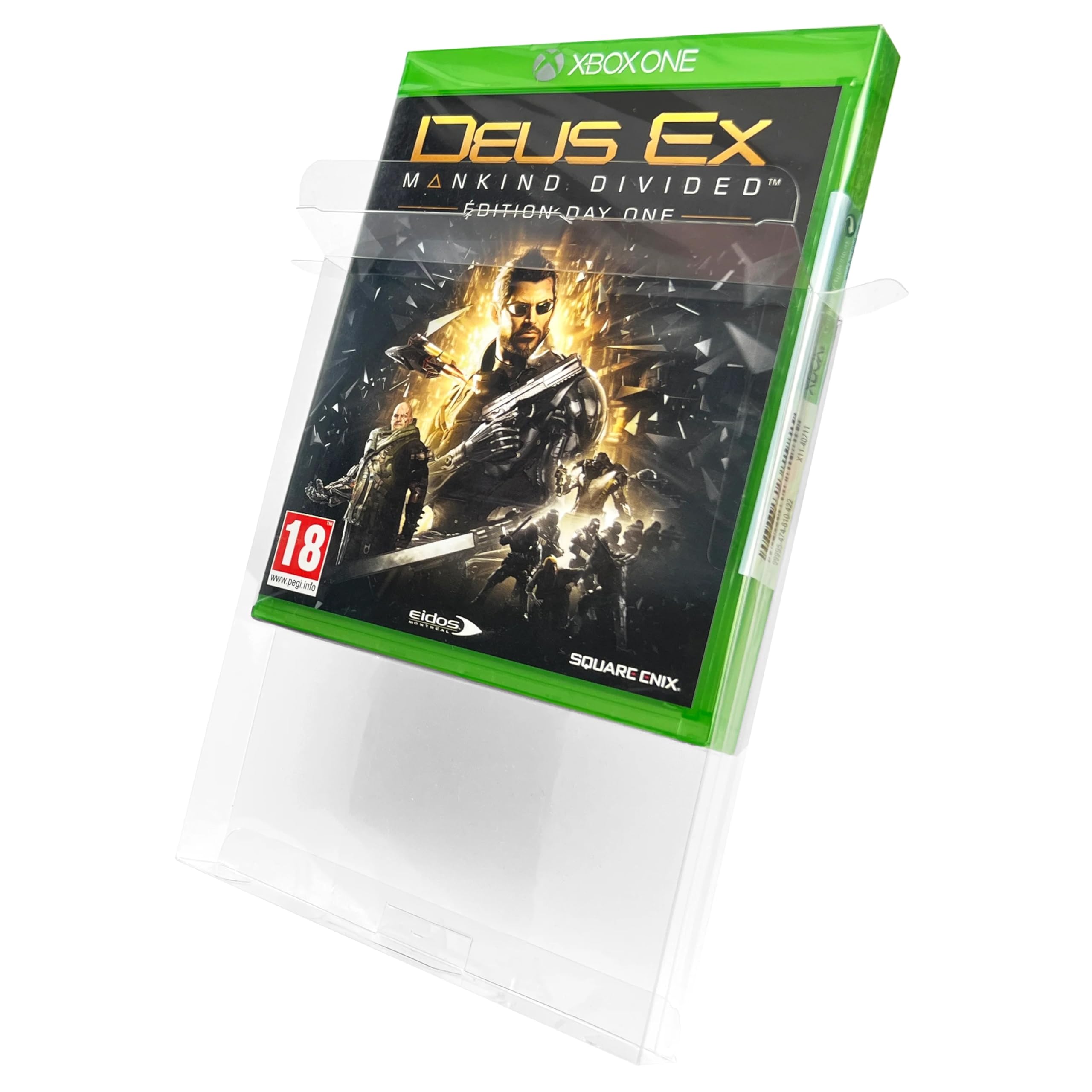 Link-e : 10 X Funda Protectora de Plastico Compatible con Caja de Juego XBOX ONE Console
