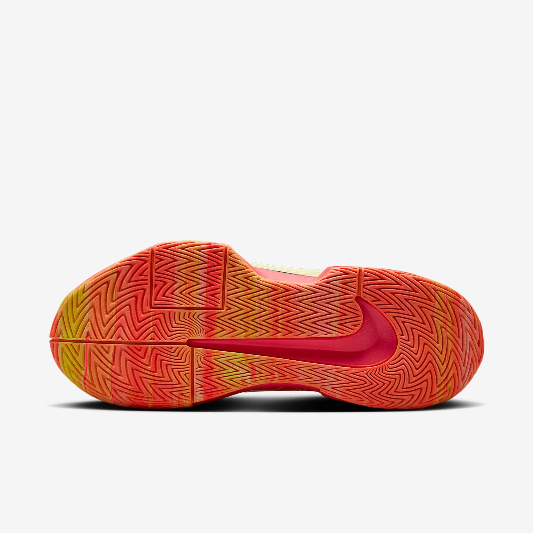 Nike Zoom Challenge Women's Pickleball Shoes (FQ4155-800, Hyper Orange/Volt/Medium Ash/Barely Volt) Size 7.5