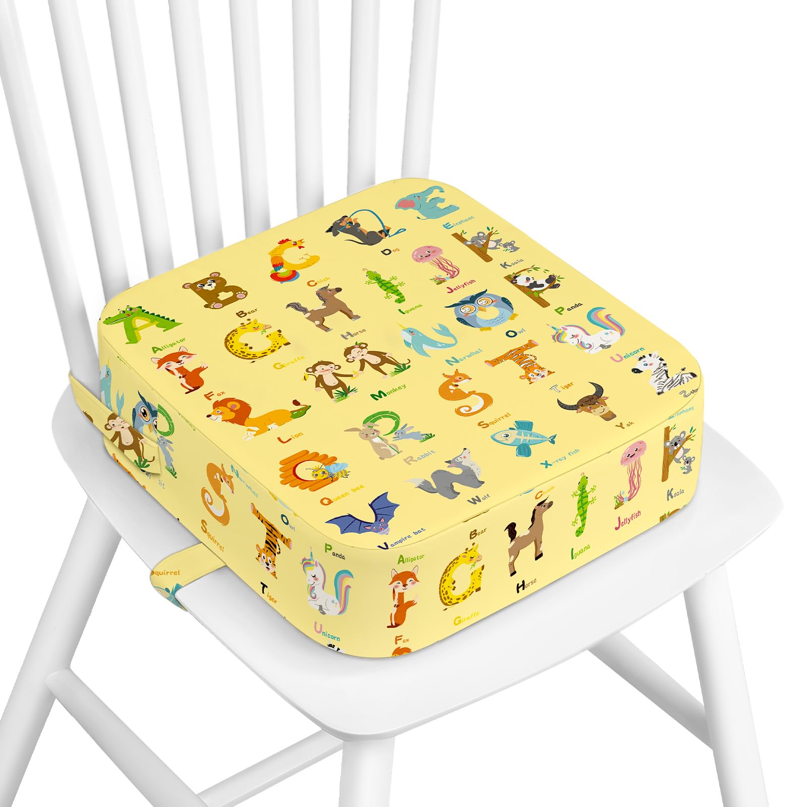 Wooshwa Kids Booster Seat for Dining Table, 4" Kids Booster Seat for Chair