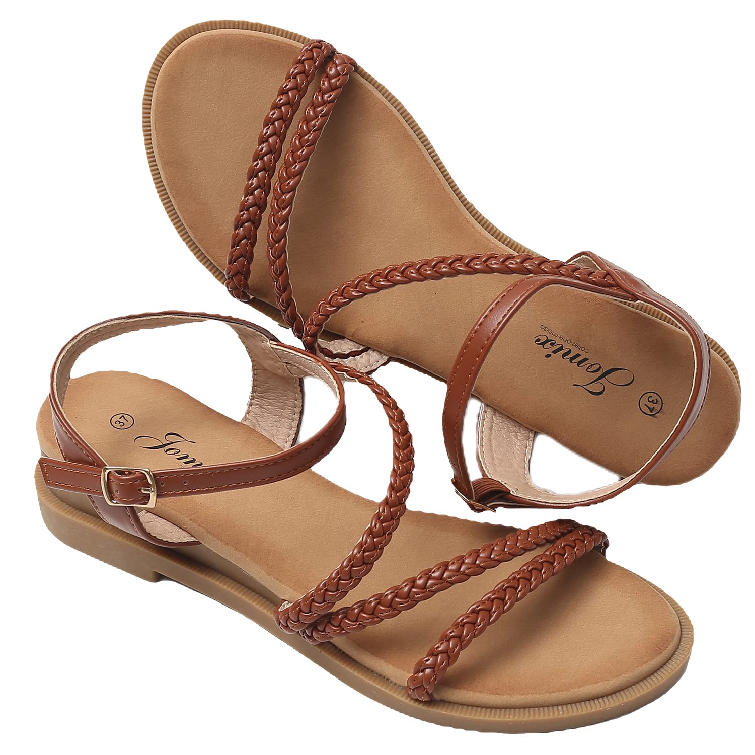 JOMIX Sandali Donna Estive Tacco Zeppa Eleganti Comodi