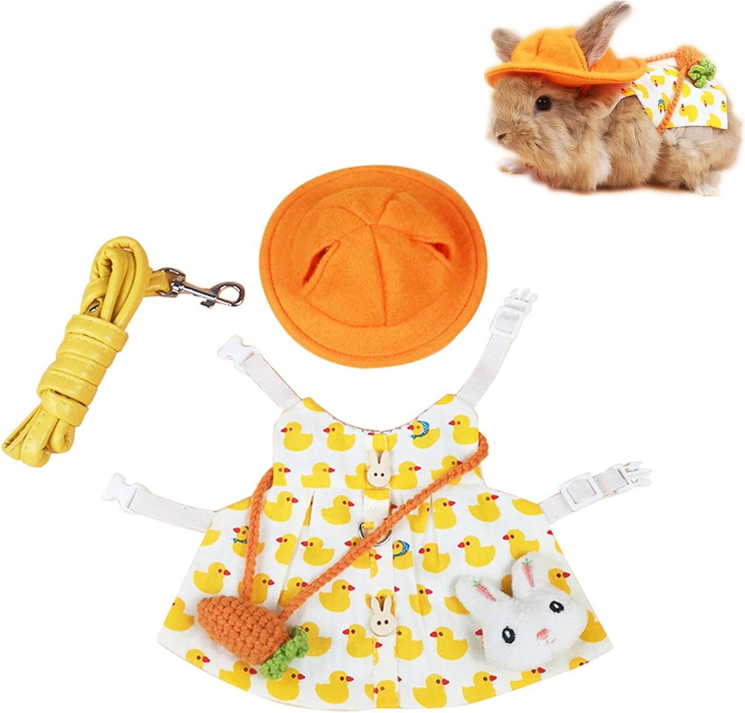 Guinea Pig Clothes,Soft Bunny Ferret Clothes with Pet