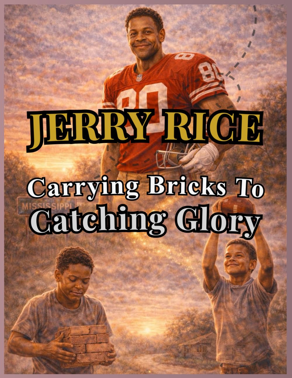Jerry Rice: From Carrying Bricks to Catching Glory: The Inspiring Football Journey of Struggle, Discipline, and Becoming a Champion