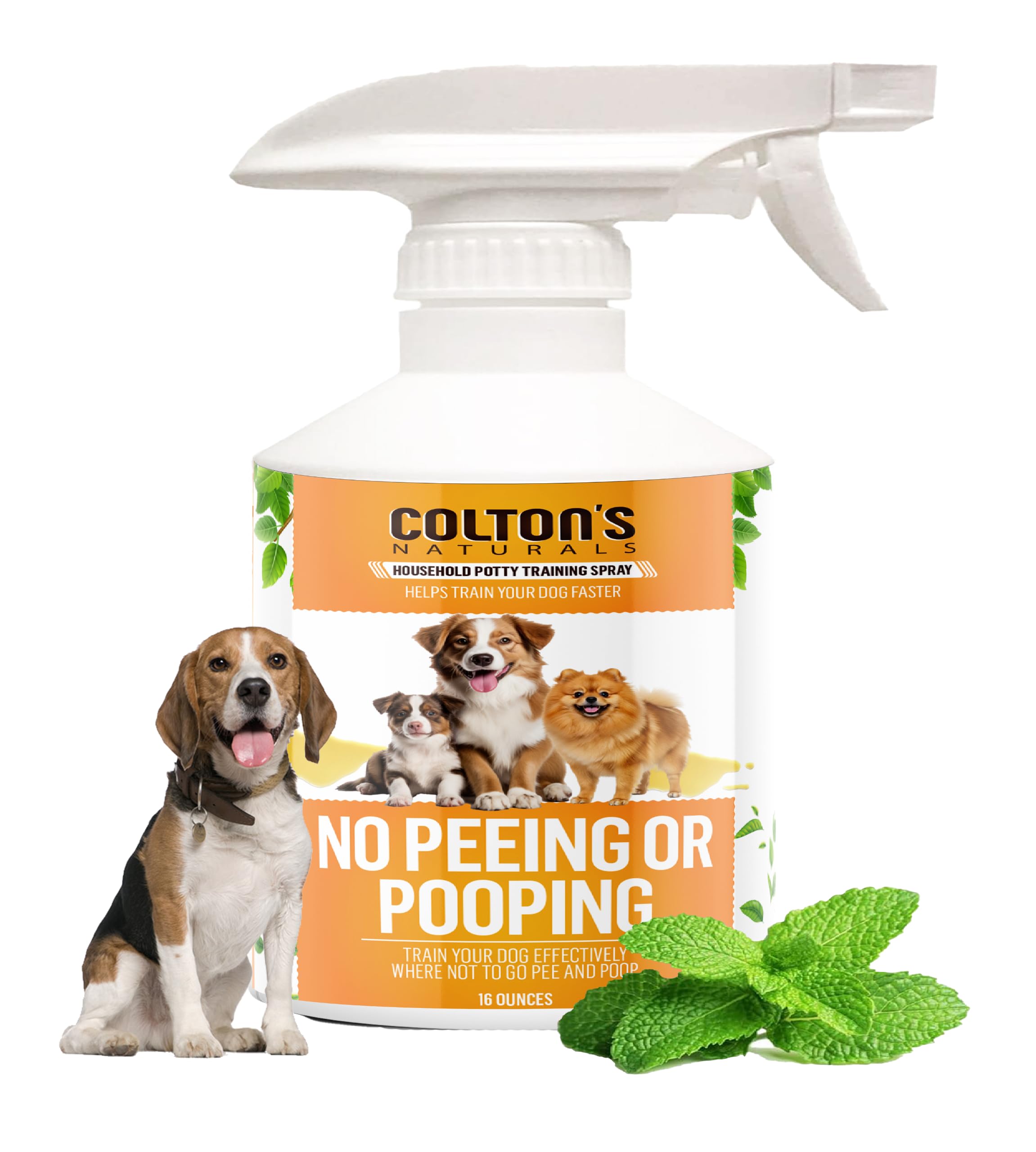 Colton's Naturals NO Pee No Poop Dog Potty Training Spray