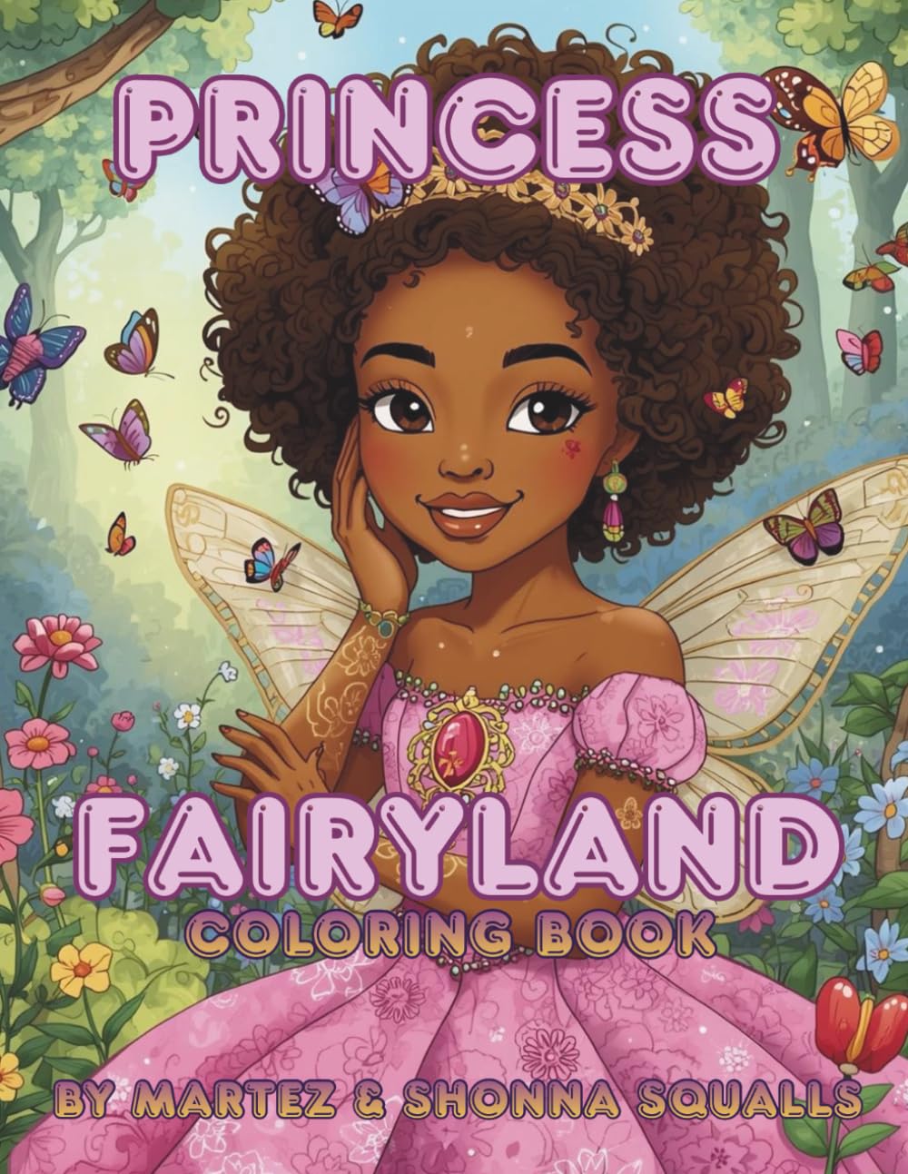 Princess Fairyland Coloring Book