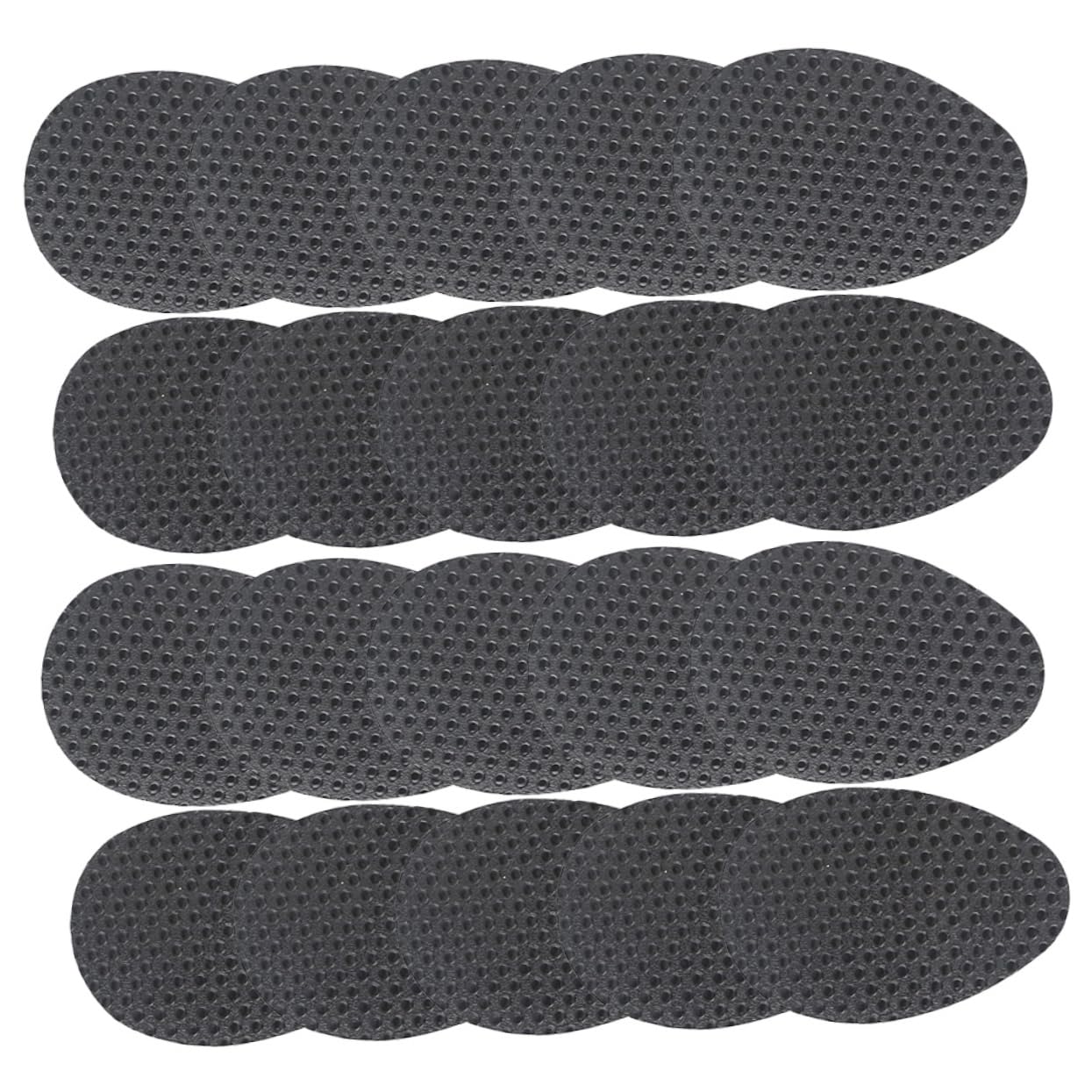 SOIMISS 30 Paia Adesivi antiscivolo per suole protezione del tallone adesivi antiscivolo unici i per scarpe i per suola di scarpe inserti per suole