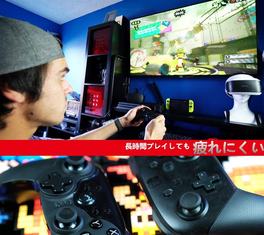 Amazon.co.jp: AnvFlik Nintendo Switch用 無線 ワイヤレス