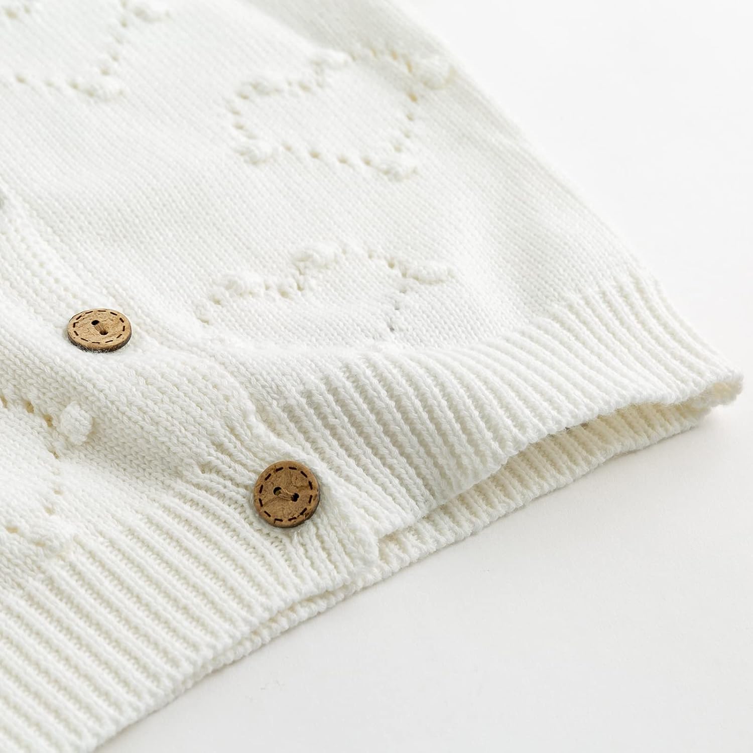 Curipeer Baby Girls Knitted Cardigan Pompoms Sweater Toddler Long Sleeve Jacket Outerwear 6M-4Y - Image 6