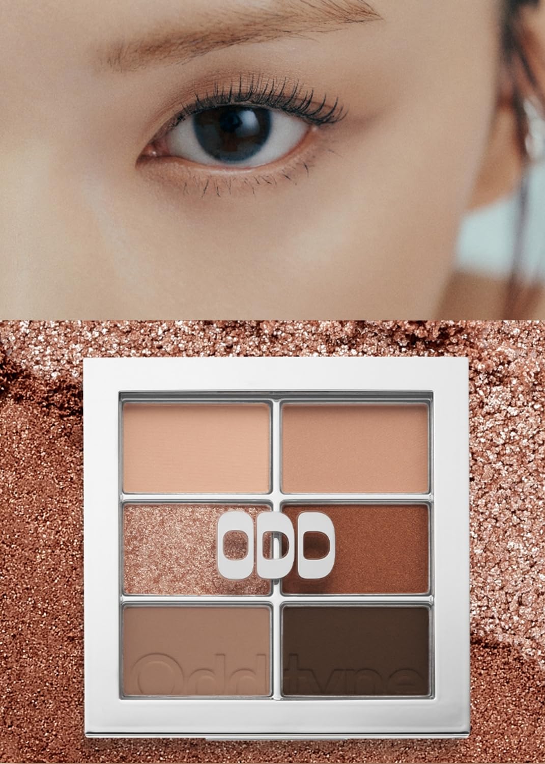 Amazon.com : Oddtype Mini Eye Shadow Palettes, 6 Warm Neutral