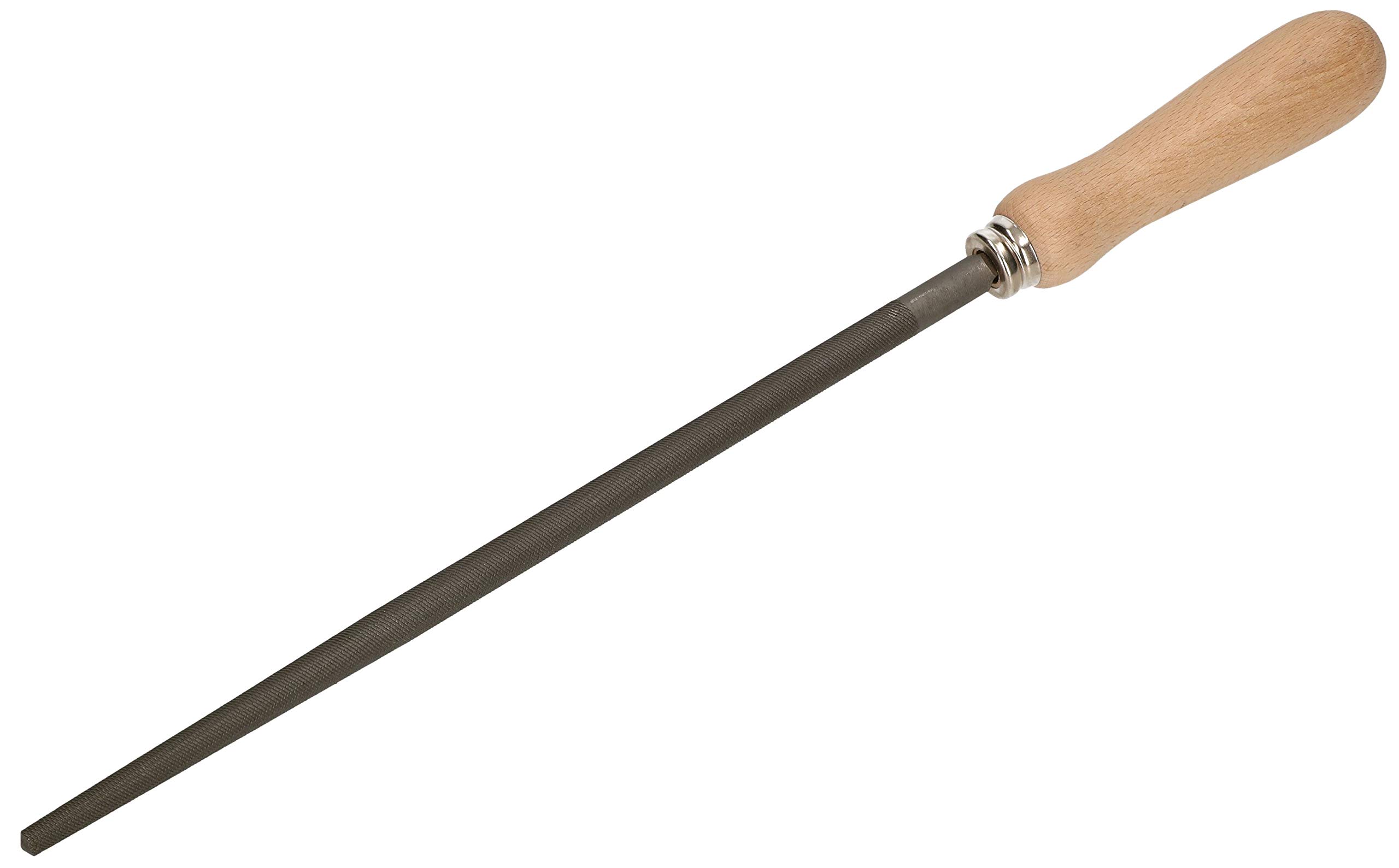 KOTARBAU® Lime d'atelier ronde - Longueur : 300 mm - Coupe 2 (moyenne) - Lime à main ronde en métal pour traitement grossier du métal.