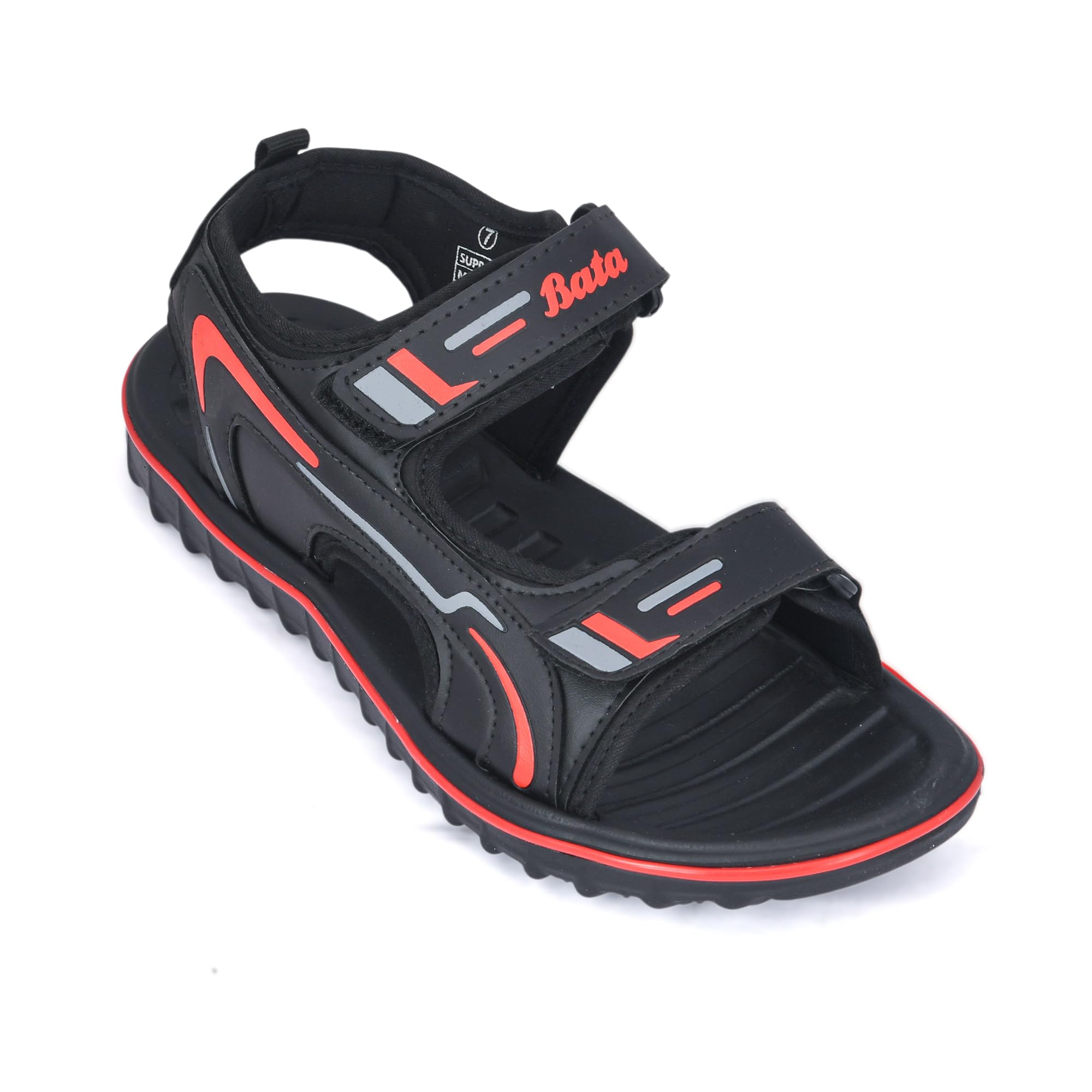 Men's Sports Sandals, Dual Velcro Strap, Textured Sole-image-29