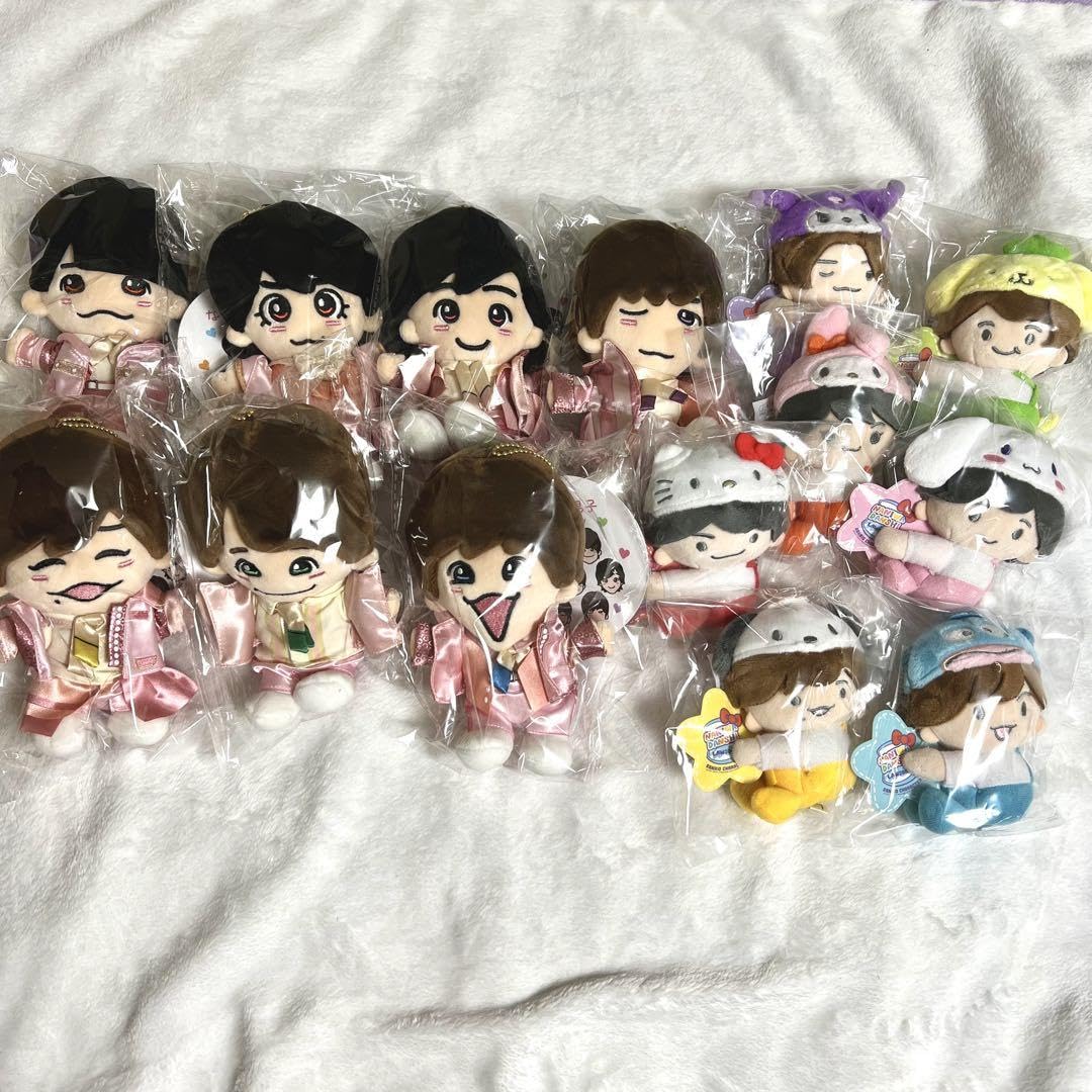 なにわ男子ちびぬいクリップマスコットまとめ売り