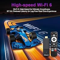 Vista 4 de Android 14.0 TV Stick 2026, X88 PRO T1 Android TV Stick 2GB RAM 16GB ROM with RK3518 Quad-Core WiFi6 BT5.0 4K HD Video Output for Smart TV