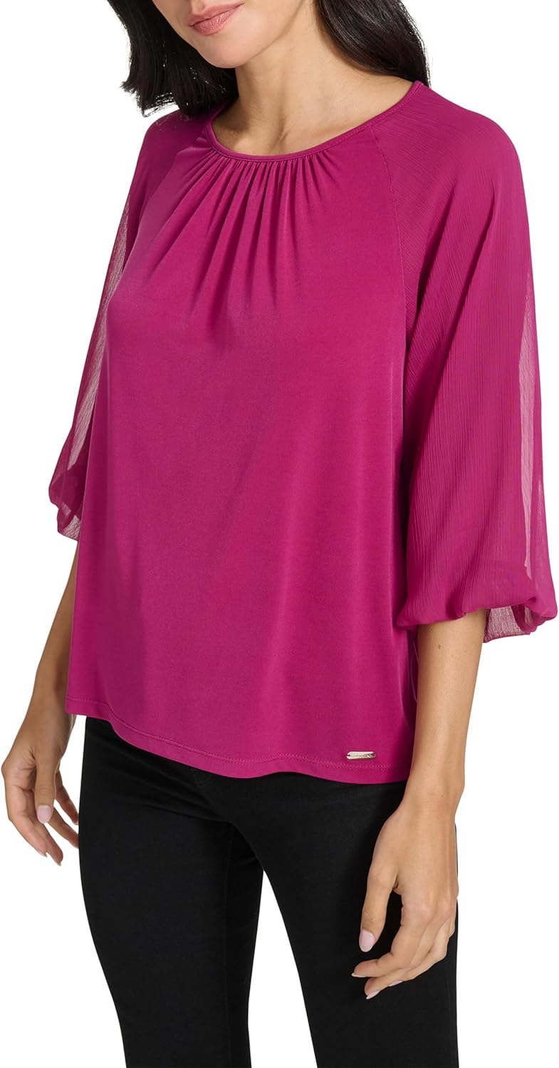 Calvin Klein Women's Long Sleeve Top